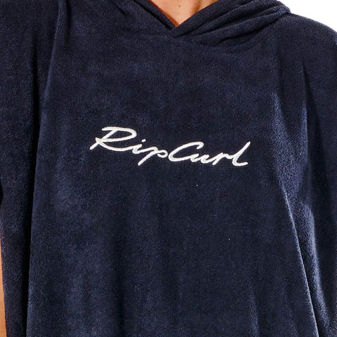 Rip Curl Script Hooded Towel - Black