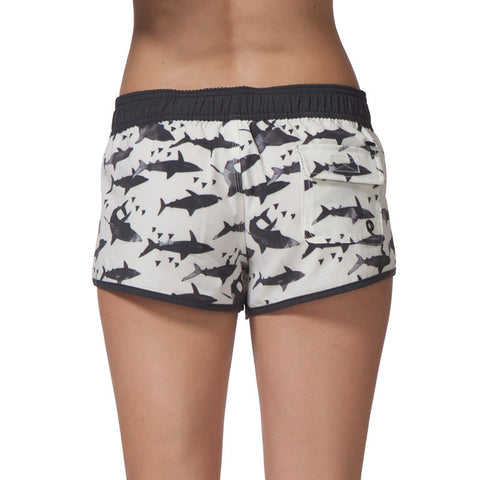 Rip Curl Single Fin Boardie - White