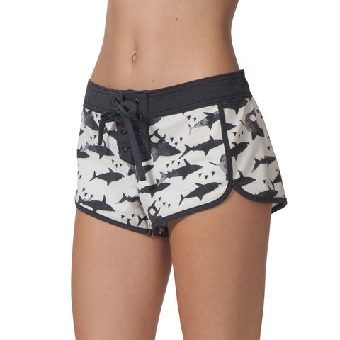 Rip Curl Single Fin Boardie - White