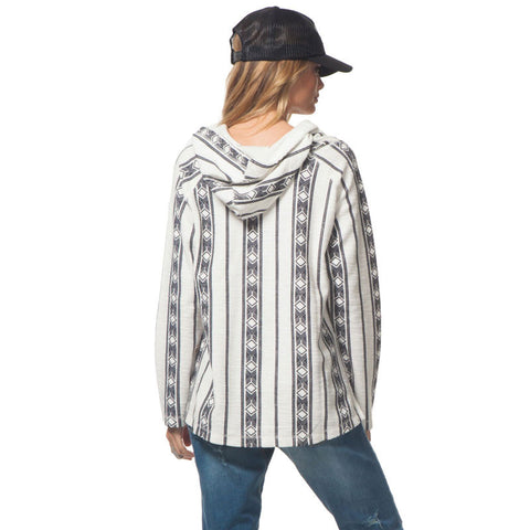 Rip Curl Skyway Poncho - Vanilla
