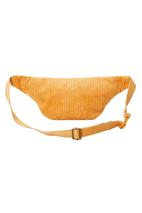 Rip Curl Slouchy Cord Crossbody Waist Pack - Camel - Back