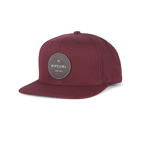 Rip Curl Staple Snapback Hat - Wine
