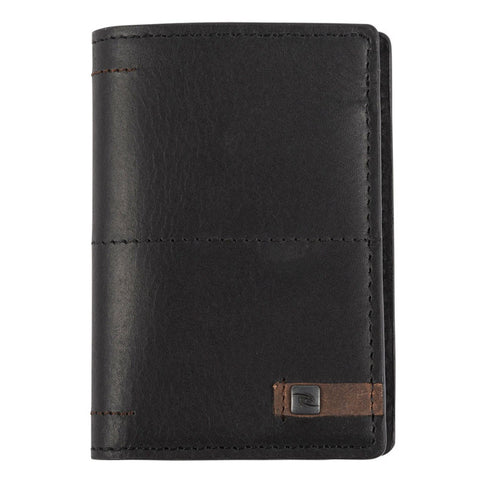 Rip Curl Stitched RFID Slim Wallet - Black