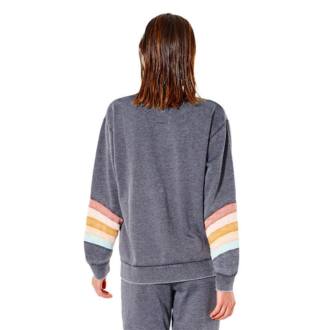 Rip Curl Sun Seeker Crew - Washed Black