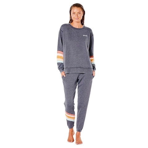 Rip Curl Sun Seeker Crew - Washed Black