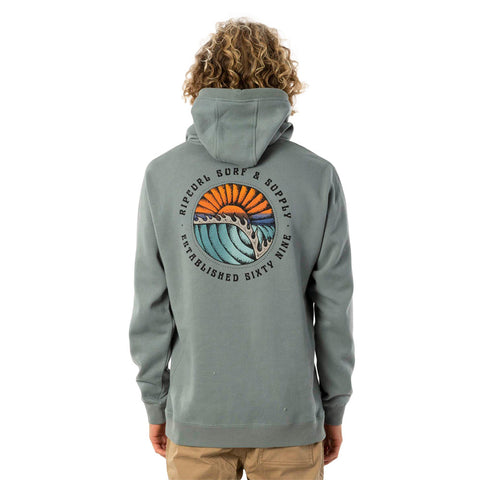 Rip Curl Sunsets Hoodie - Mineral Green