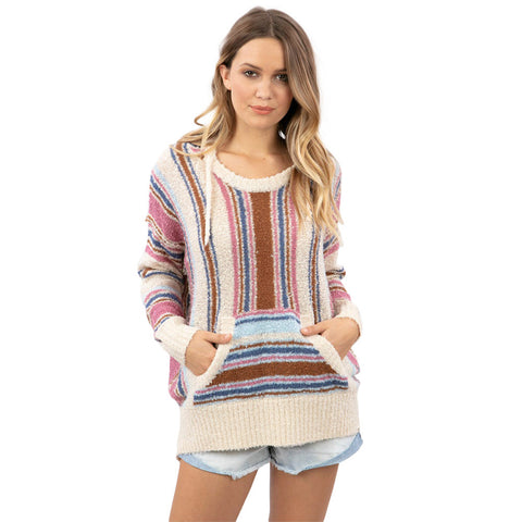 Rip Curl Super Bloom Poncho - Bone