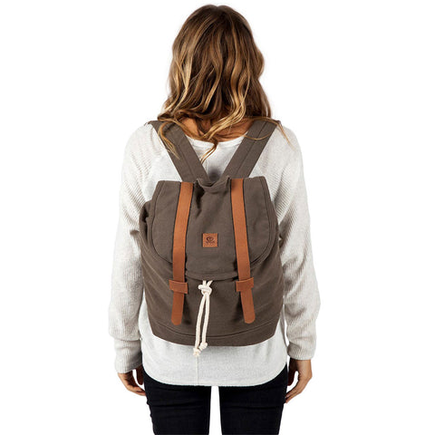 Rip Curl Threads Canvas Backpack - Olive