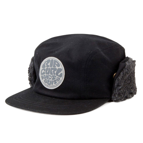 Rip Curl Thurso Trapper Hat - Black