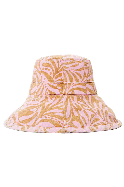 Rip Curl Tres Cool UPF Sun Hat - Pink - Back