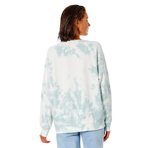Rip Curl Twin Fin Crew - Light Blue