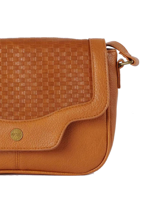 Rip Curl Wanderer Crossbody Handbag - Tan-Zoomed in