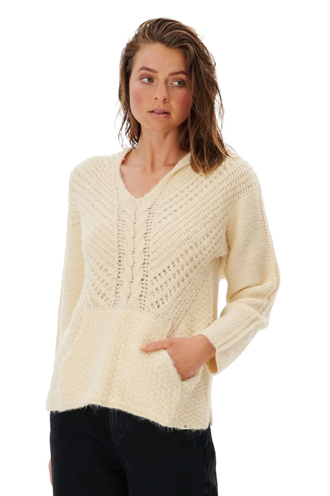 Rip Curl Wanderer Poncho - Natural