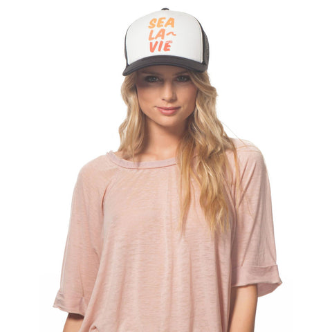 Rip Curl Wave Warrior Trucker Hat - Black