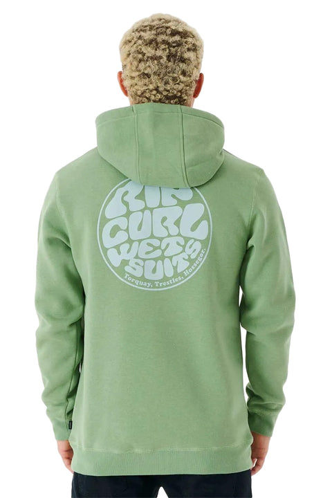 Rip Curl Wetsuit Icon Hoodie - Jade - Back