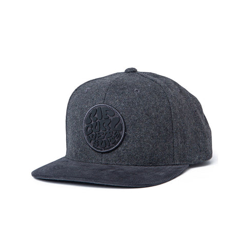 Rip Curl Wettie Heritage Snapback - Charcoal