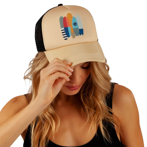Rip Curl Which Board Trucker Hat - Sand