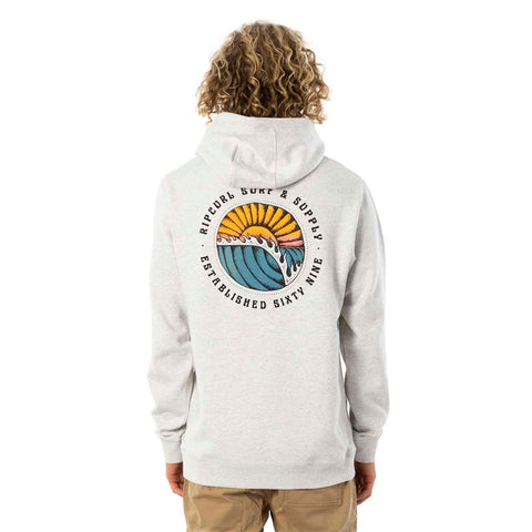 Rip Curl Sunset Hoodie - Light Grey Marle