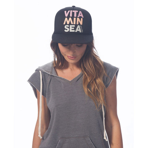 Rip Curl Vitamin Sea Trucker Hat - Black