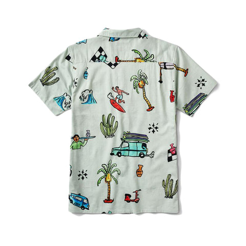 Roark Always Right Button Up Shirt - Off White