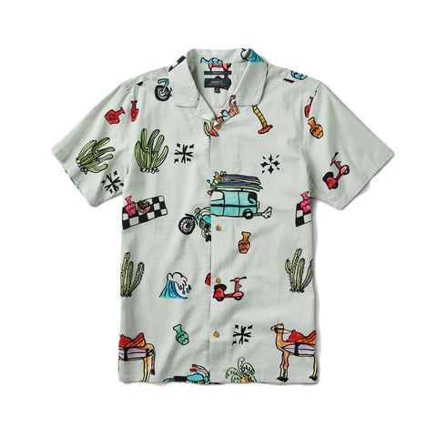 Roark Always Right Button Up Shirt - Off White