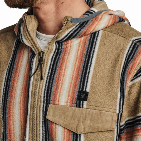 Roark Barra Scrambler Fleece - Desert Khaki