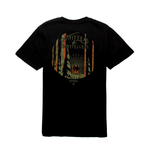 Roark Revival Campfire Tee - Black