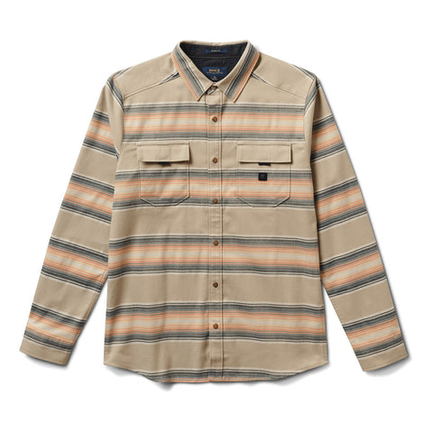 Roark Diablo L/S Flannel - Desert Khaki