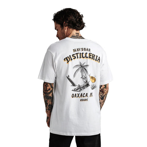 Roark Distilleria Organic Cotton Tee - White
