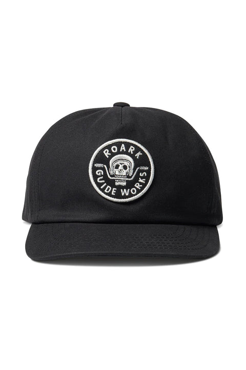 Roark Revival Guideworks 5 Panel Hat - Black