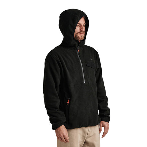 Roark Halfzip Scrambler Fleece - Black