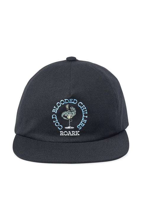 Roark Just Chillin 5 Panel Hat - Black