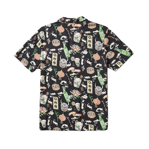 Roark Revival Noodle House Button Up Shirt - Black