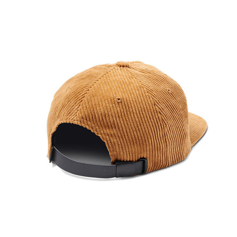 Roark Open Roads Strapback Hat - Dark Khaki