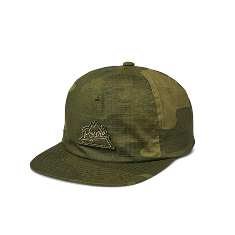 Roark Peaking 5 Panel Hat - Camo