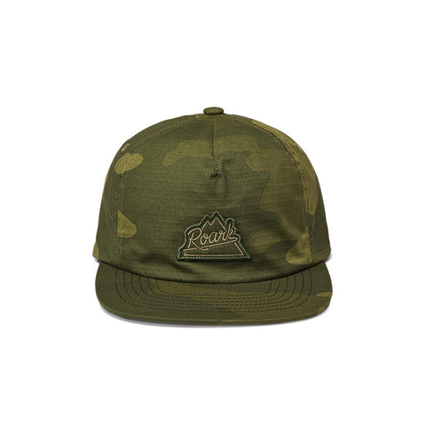 Roark Peaking 5 Panel Hat - Camo