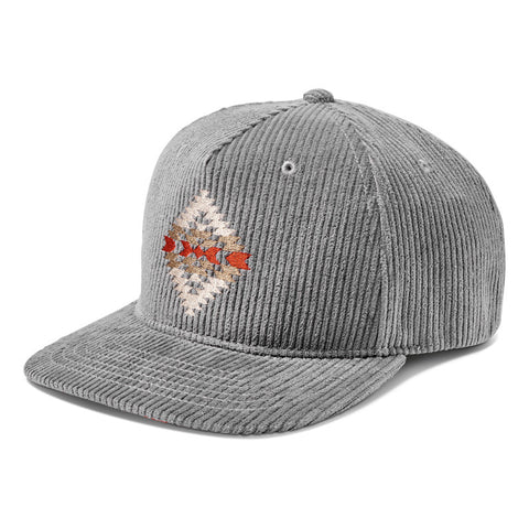 Roark Revival Pendleton Unstructured 5 Panel Hat - Grey