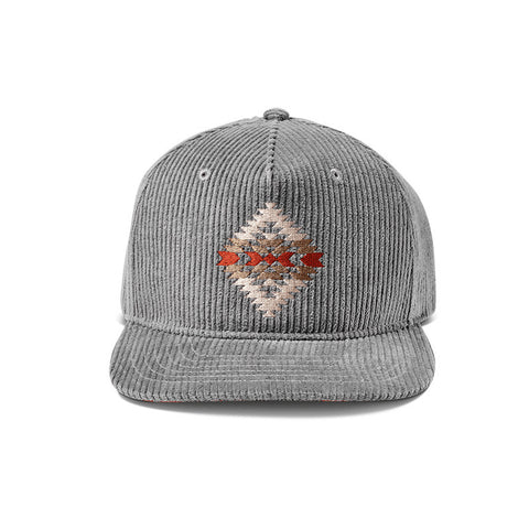 Roark Revival Pendleton Unstructured 5 Panel Hat - Grey