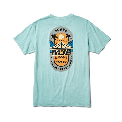 Roark Revival Adventure Ready Goods Premium Tee - Grey Blue