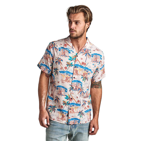 Roark Revival Banyan Button Up Shirt - Pink
