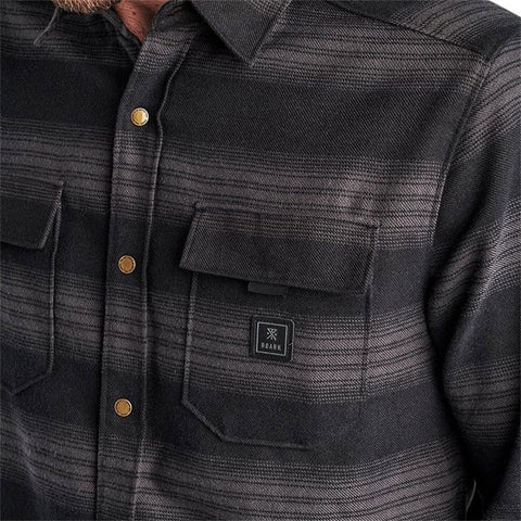 Roark Revival Diablo Flannel - Charcoal