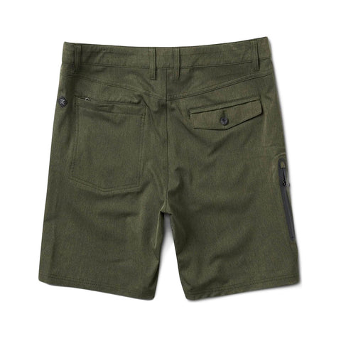 Roark Explorer Hybrid Stretch Short - Military