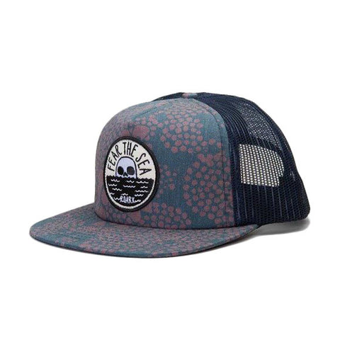 Roark Revival Fear The Sea Snapback Hat - Navy