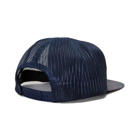 Roark Revival Fear The Sea Snapback Hat - Navy