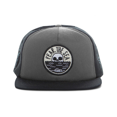 Roark Revival Fear The Sea Snapback Hat - Charcoal