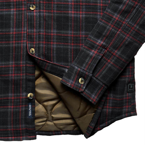 Roark Revival Federation Flannel - Charcoal
