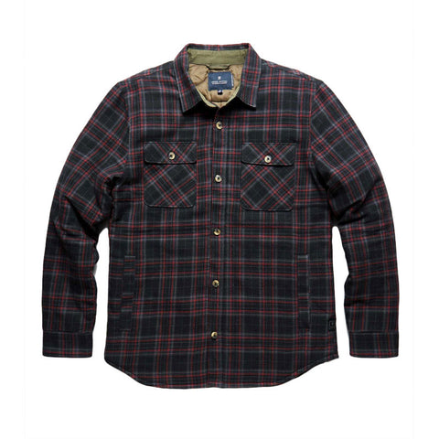 Roark Revival Federation Flannel - Charcoal