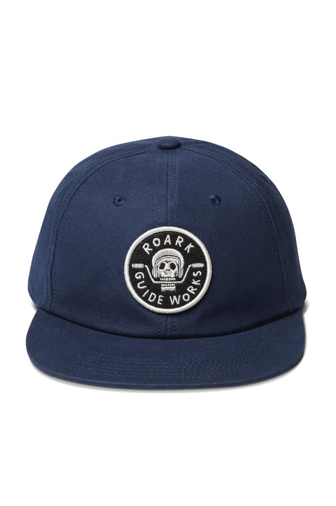 Roark Guideworks 6 Panel Strapback Hat - Blue