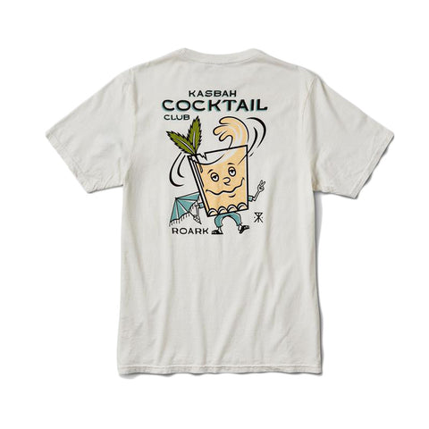 Roark Revival Kasbah Cocktail Club Premium Tee - Off White