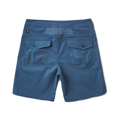 Roark Layover Stretch Travel Short - Indigo